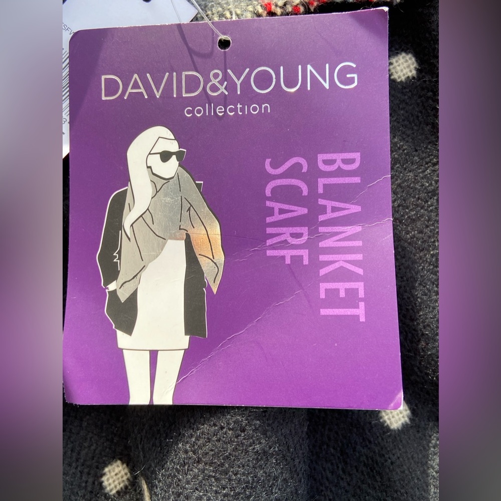David & Young Blanket scarf.